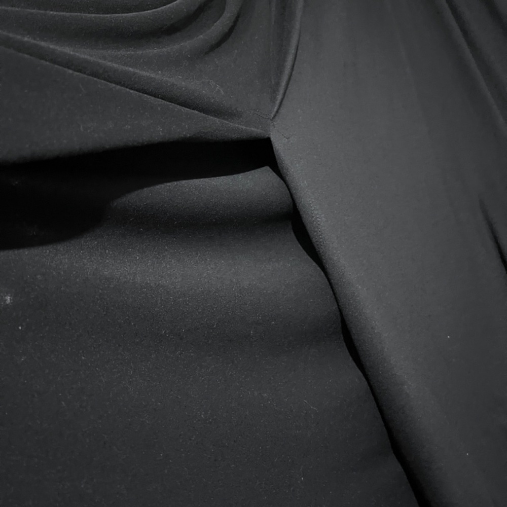 Kiyonna Vienna Black Stretch Maxi Dress Side Slits - Picture 10 of 14